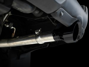RAM 1500 Performance Exhaust - Rear - AWE Tuning - 0FG Dual Rear Exit Cat-Back - Diamond Black - `09-`18